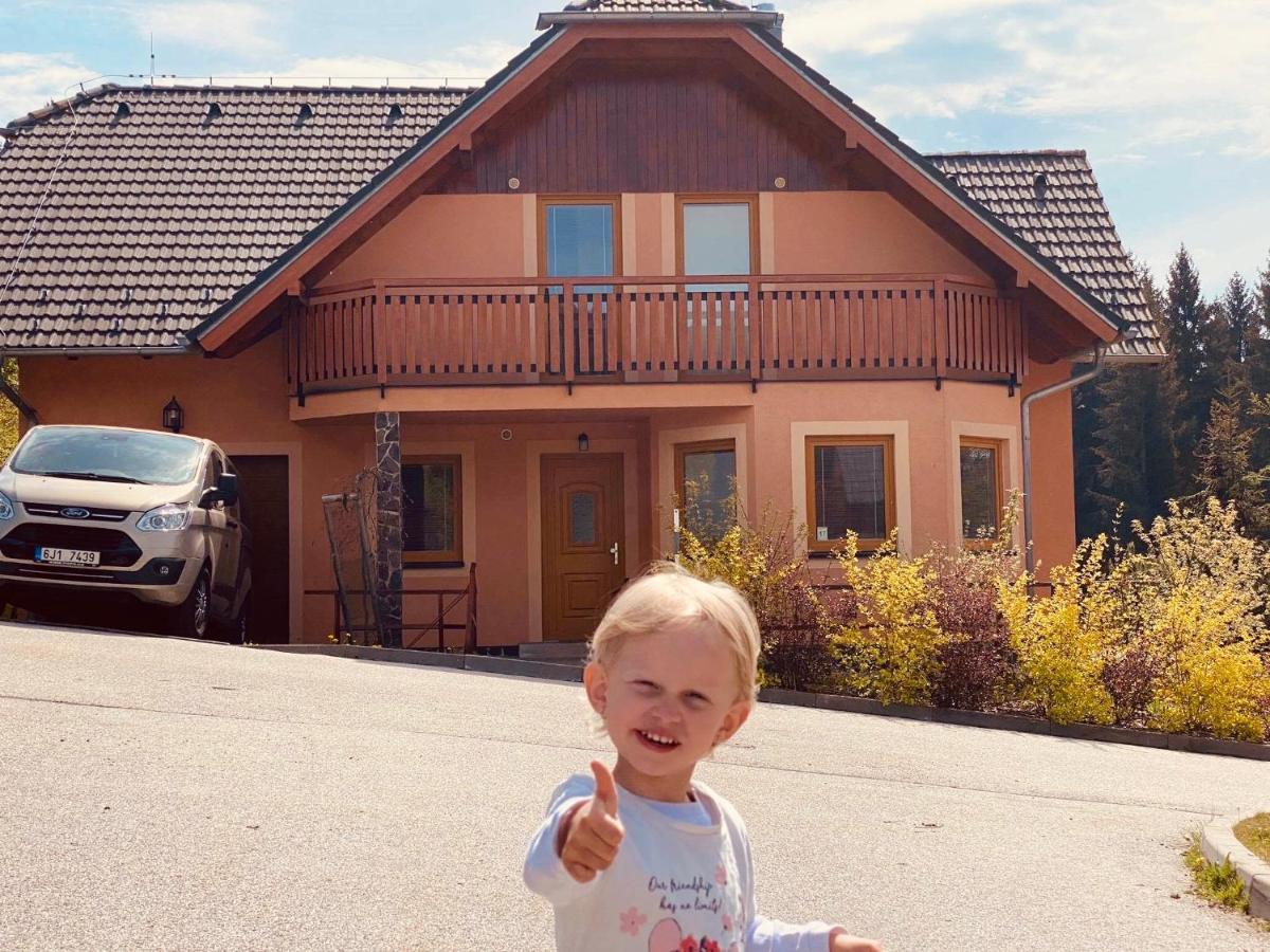 Villa Slupečná Lipno nad Vltavou Esterno foto
